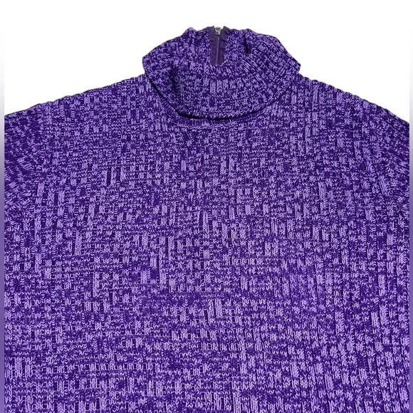 JCPenney - Women’s Ribbed Turtleneck Sweater Sz. MD - Picture 3 of 6